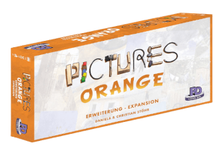 Schachtel Vorderseite, linke Seite - Pictures - Orange
