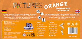 Schachtel Rückseite - Pictures – Orange