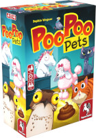 Schachtel Vorderseite, linke Seite - Poo Poo Pets