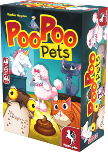 Schachtel Vorderseite, rechte Seite - Poo Poo Pets
