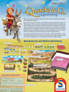 Spielanleitung - Mit Quacks & Co. nach Quedlinburg