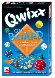 Schachtel Vorderseite - Qwixx on Board 