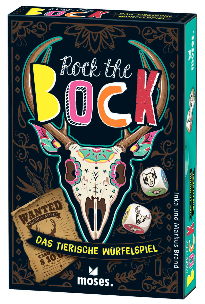 Schachtel Vorderseite, rechte Seite - Rock the Bock