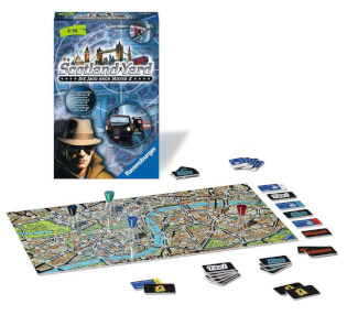 Schachtel und Spielmaterial - Scotland Yard - gioco da portare a casa