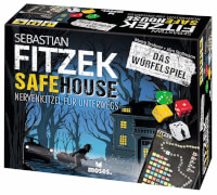 Schachtel Vorderseite - Sebastian Fitzek – Safehouse: Das Würfelspiel