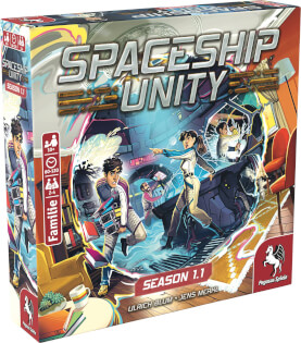 Schachtel Vorderseite - Spaceship Unity - Season 1.1