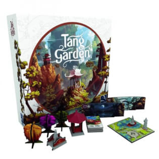 Schachtel und Spielmaterial - Tang Garden