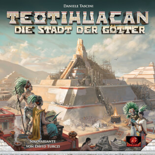 Schachtel Vorderseite - Teotihuacan - Die Stadt der Götter