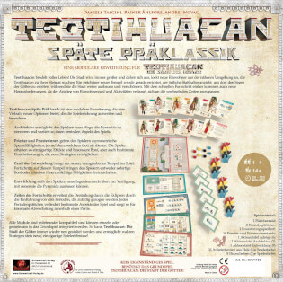Schachtel Rückseite - Teotihuacan: Späte Präklassik