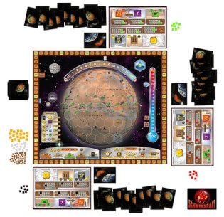 Vollständiges Spielmaterial - Terraforming Mars