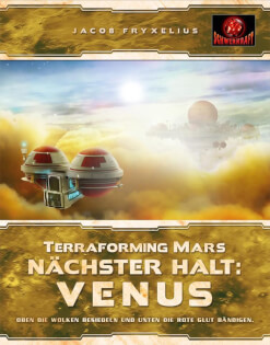 Schachtel Vorderseite - Terraforming Mars: Nächster Halt: Venus