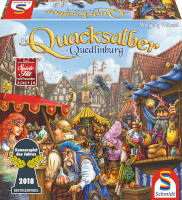Schachtel Vorderseite - Kennerspiel des Jahres 2018 - Die Quacksalber von Quedlinburg