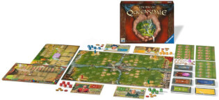 Spielmaterial - Spielpläne und Spielfiguren - The Rise of Queensdale