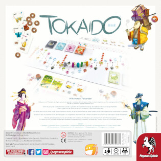Schachtel Rückseite - Tokaido