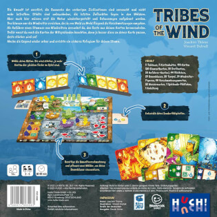 Schachtel Rückseite - Tribes of the Wind