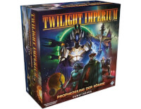 Schachtel Vorderseite, linke Seite - Twilight Imperium - Prophezeiung der Könige