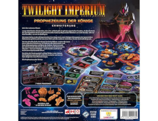 Schachtel Rückseite - Twilight Imperium - Prophezeiung der Könige