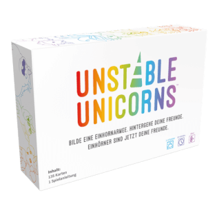 Schachtel Vorderseite - Unstable Unicorns