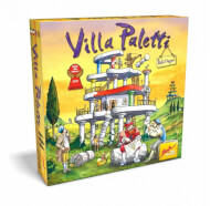 Schachtel Vorderseite - Spiel des Jahres 2002 - Villa Paletti