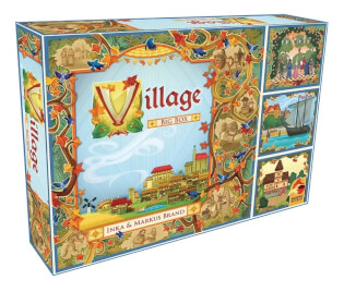 Spielschachtel Vorderseite - Village Big Box