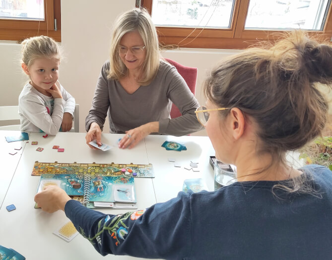 Kinderspiel Fabelwelten im Test bei unserer Testerfamilie aus Obwalden