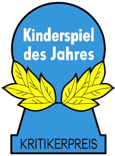 Blauer Pöppel/Halmakegel der Kinderspiel des Jahres Auszeichnung