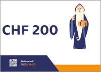 Anzeigebild Gutschein CHF 200 - Gutschein 200.- CHF