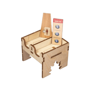 Inlay Woodcraft - Aufbewahrung Plättchen - Inlay: Woodcraft