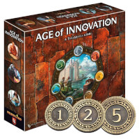 Spielmaterial Upgrade Münzen Age of Innovation  - Spielmaterial Upgrade: Münzen Age of Innovation