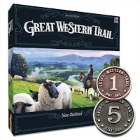 Münzen Great Western Trail Neuseeland - Spielmaterial Upgrade: Münzen Great Western Trail Neuseeland