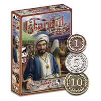 Münzen Instanbul Würfelspiel - Spielmaterial Upgrade: Münzen Istanbul Würfelspiel