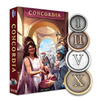 Münzen Concordia - Spielmaterial Upgrade: Münzen Concordia