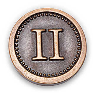 Münzen Concordia - 2$ Münze - Spielmaterial Upgrade: Münzen Concordia