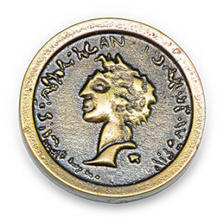 Münzen Concordia - 10$ Münze Rückseite - Spielmaterial Upgrade: Münzen Concordia