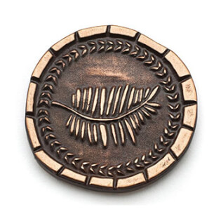Münzen 7 Wonders Armada - 6$ Münze Rückseite - Spielmaterial Upgrade: Münzen 7 Wonders Armada