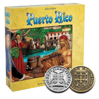 Münzen Puerto Rico - Spielmaterial Upgrade: Münzen Puerto Rico