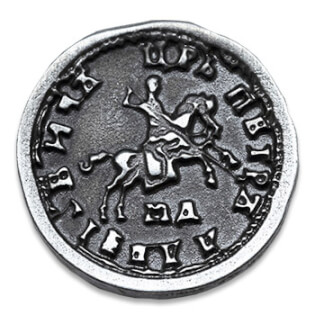 Spielmaterial Upgrade Münzen - Die Rote Kathedrale - 1er Münze - Spielmaterial Upgrade: Münzen Die rote Kathedrale
